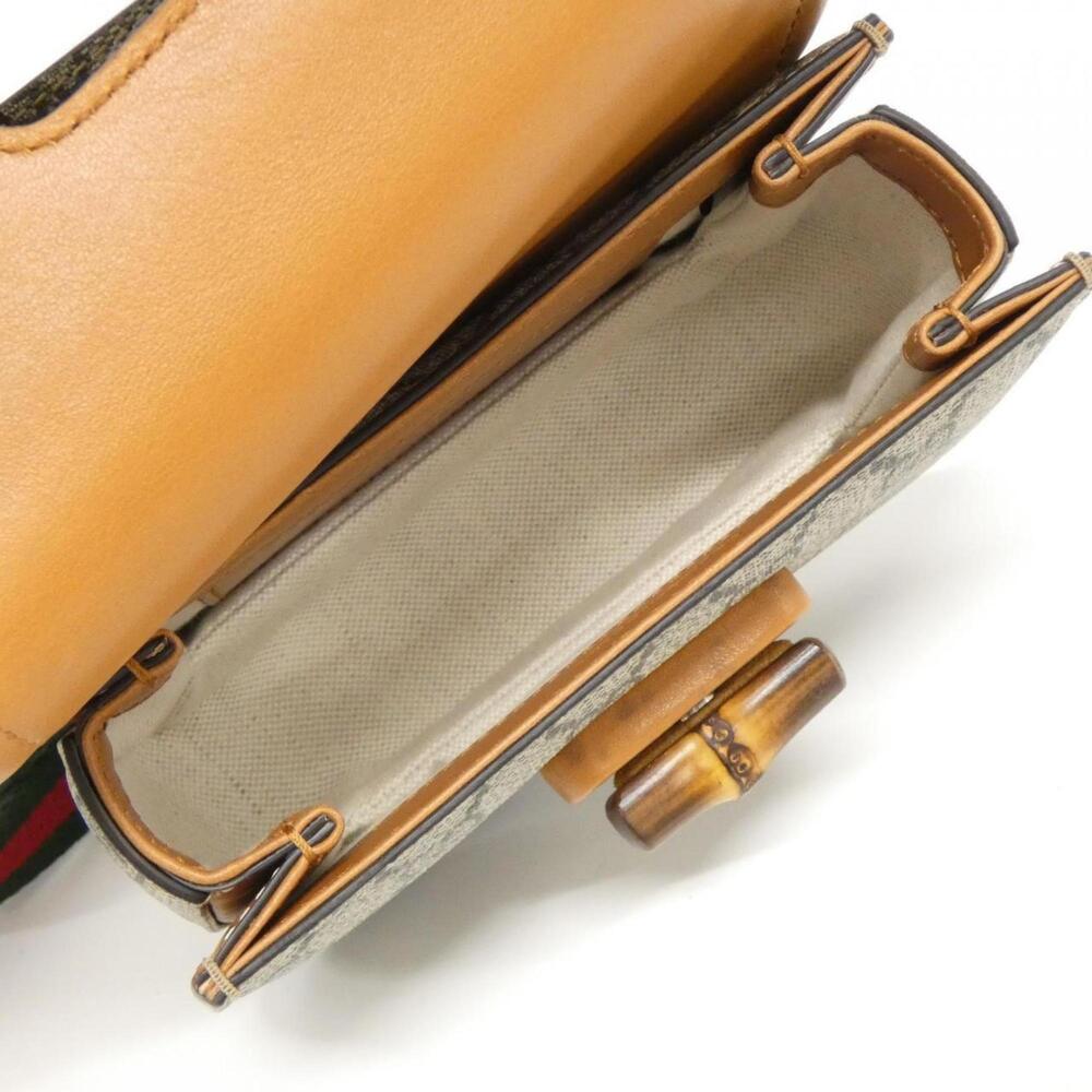 GUCCI Brown Bamboo Fanny Pack - Picture 7 of 9
